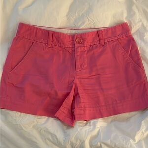Lilly Pulitzer chino shorts.